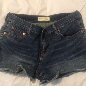 Gap jean shorts 3” inseam